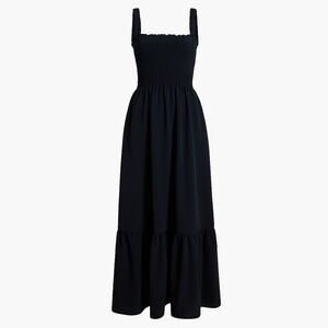 Hill House Home The Anjuli Nap Dress - Black Crepe Size XSBlack Crepe / XS